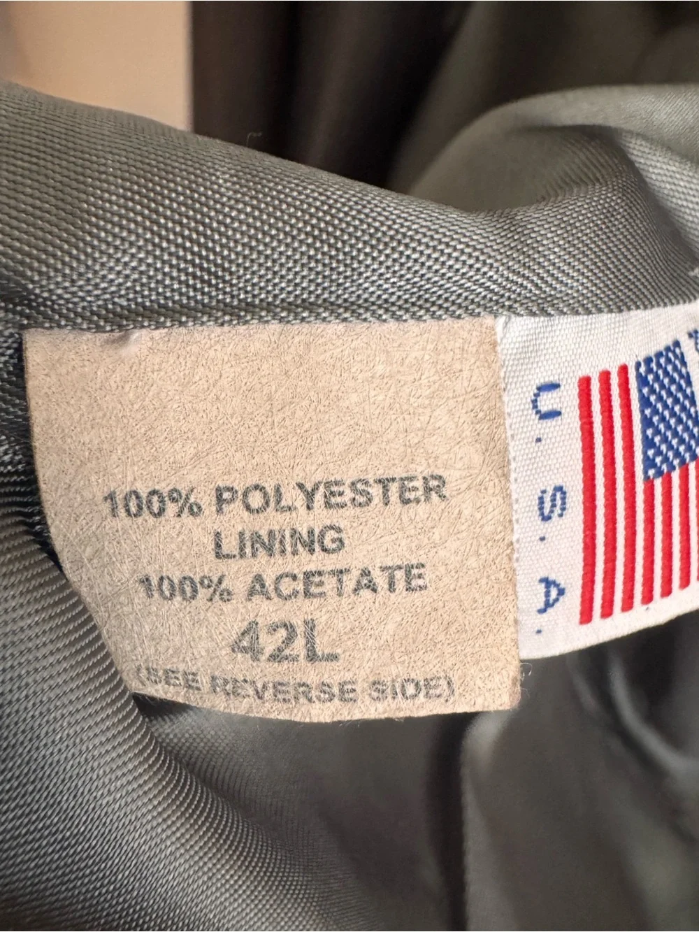 Vintage Sheplers American Original Gray Western Blazer 42L Made in USA